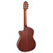 Ortega RCE158SN-HSB Electro Nylon, Honey Sunburst Back View