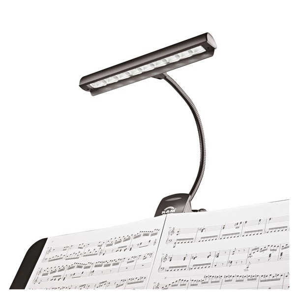 K&M 12249 Orchestra Music Stand Light, Music