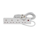 Mercury 4 Gang Extension Lead, 3m