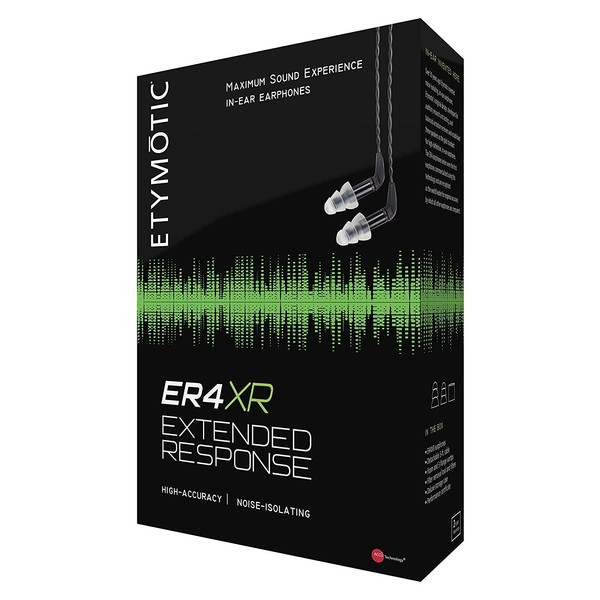Etymotic ER4-XR Earphones, Extended Response - Box