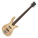 Warwick GPS Streamer CV Passive 5 String Bass 2015, Natural Satin