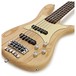 Warwick GPS Streamer CV Passive 5 String Bass 2015, Natural Satin