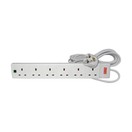 Mercury 6 Gang Extension Lead, 5m