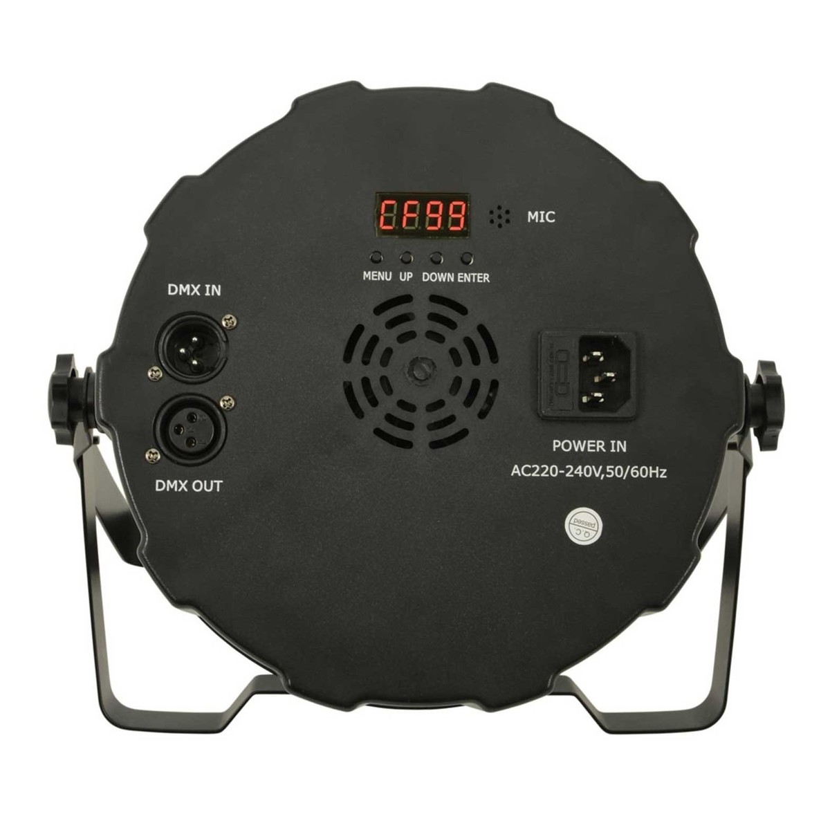 DISC QTX Starwash LED PAR Can With Built-In Lasers at Gear4music