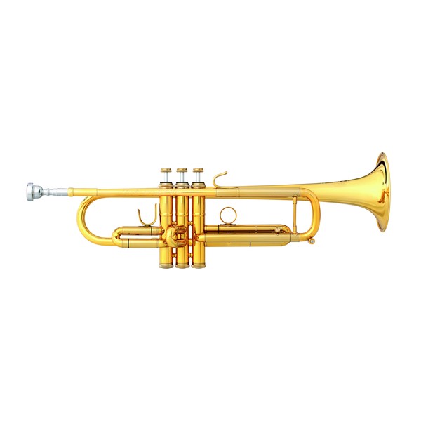 B&S JBX Trumpet, Reverse Lead Pipe, Gold Lacquer