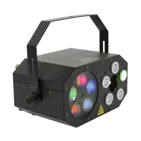 QTX Gobo Starwash Multi-Light Effect, Front Angled Lit