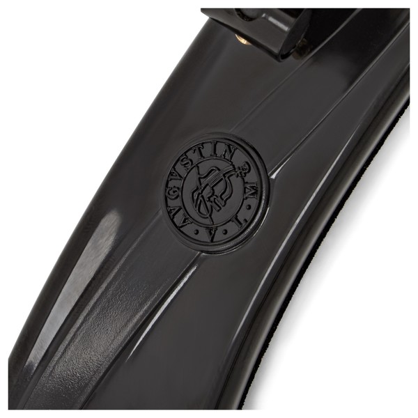 Viva Flex Violin Shoulder Rest, 4/4 - 3/4 Size, Black