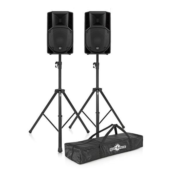 RCF ART 735-A MK4 Active Speaker Pair with Stands