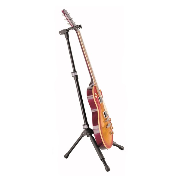 K&M 17670 Memphis Pro Guitar Stand, Black
