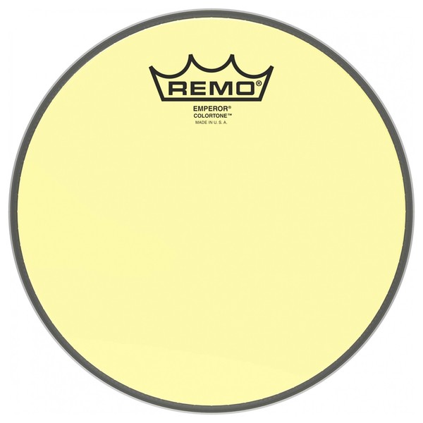 Remo Emperor Colortone 15'' Yellow Drum Head