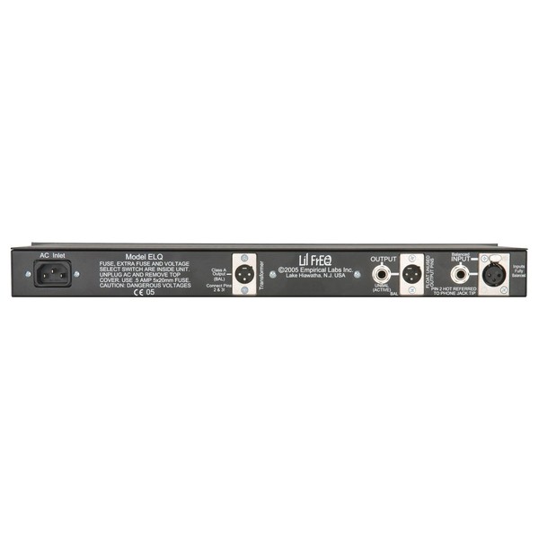Lil Freq Equalizer - Rear