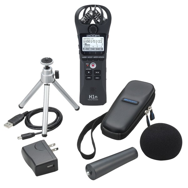 Zoom H1n Location Recording Bundle - Main