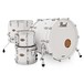 Pearl Masters MRV 22'' 4pc Shell Pack, Matte White w/ Zildjian K's