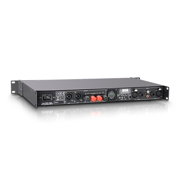 LD Systems XS400 Power Amplifier Back