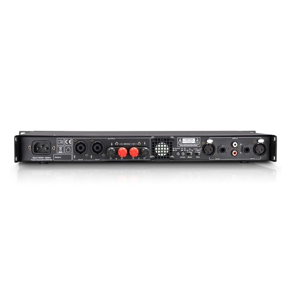 LD Systems XS400 Power Amplifier Connections