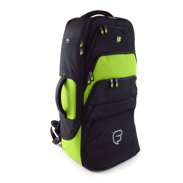 Fusion Premium Euphonium Gig Bag, Black and Lime