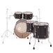 Pearl Masters MCT 22'' 5pc Shell Pack, Matte Caviar Black w/Zildjian