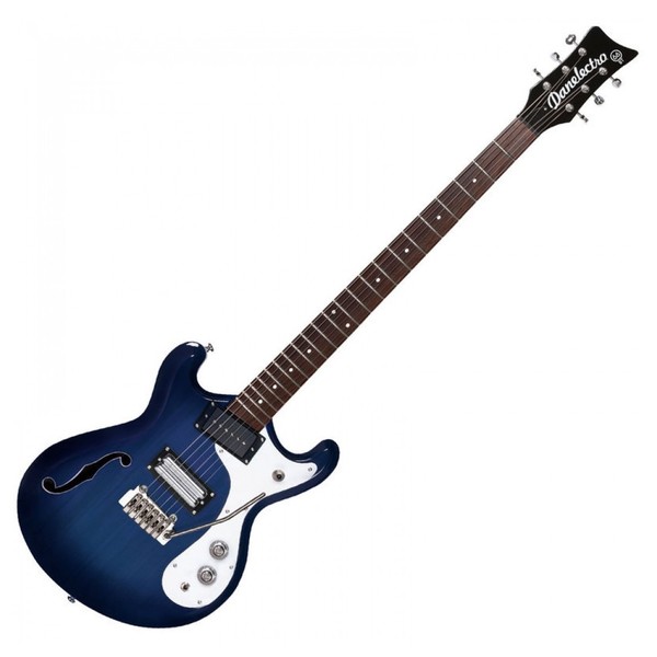 Danelectro 66T Baritone, Trans Blue