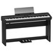 Roland FP 90 Digital Piano with Stand and Pedals, Black