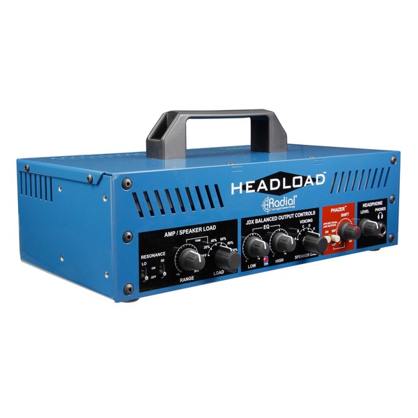 Radial Tonebone Headload V8 Guitar Amp Load Box, Front Angled Right