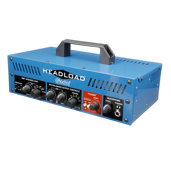 Radial Tonebone Headload V8 Guitar Amp Load Box, Front Angled Left