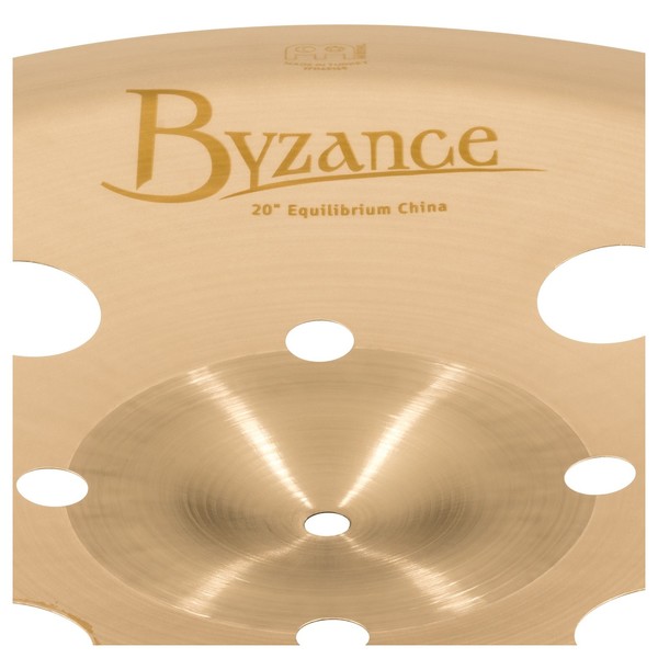 Meinl B20EQCH Byzance Brilliant 20" China, M. Garstka Signature - Close Up 1