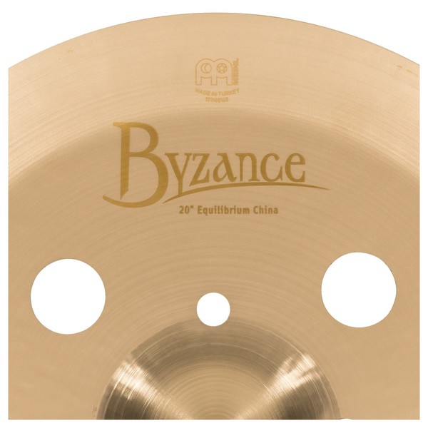 Meinl B20EQCH Byzance Brilliant 20" China, M. Garstka Signature - Close Up 2