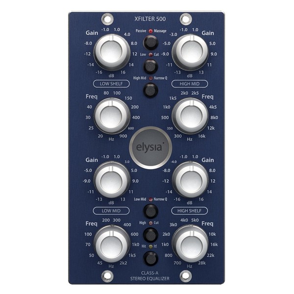 Elysia XFILTER-500 - Main