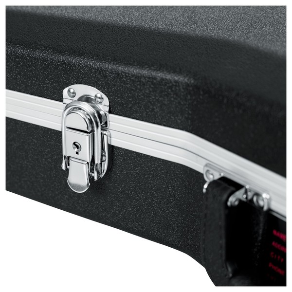 Gator GC-DREAD-12 Deluxe Moulded 12-String Dreadnought Guitar Case, Locking Latch