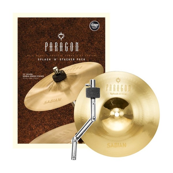 Sabian Paragon 10'' Splash n Stacker Pack, Brilliant