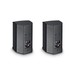 LD Systems SAT42 4'' Passive Installation Speaker Pair, Black Backs