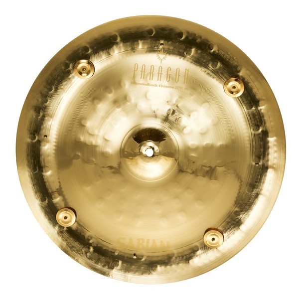 Sabian Paragon 20'' Diamondback Chinese Cymbal, Brilliant Finish - Top View