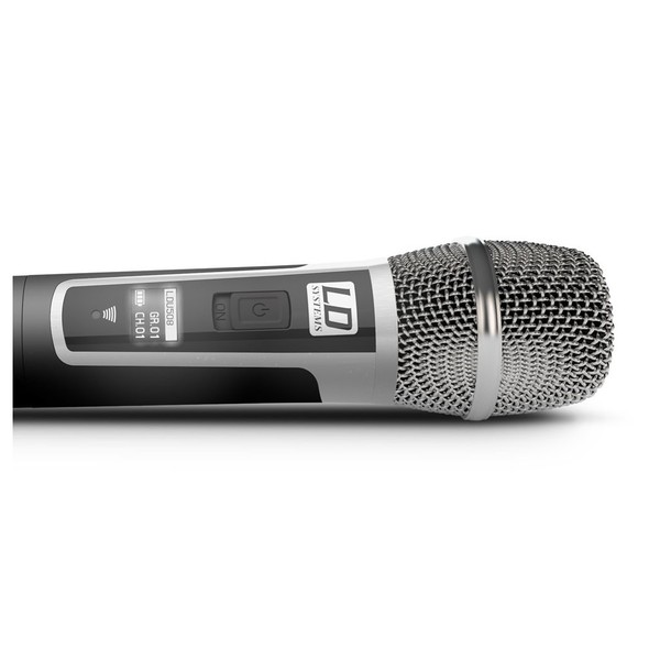 LD Systems U508 Handheld Wireless Condenser Microphone Screen