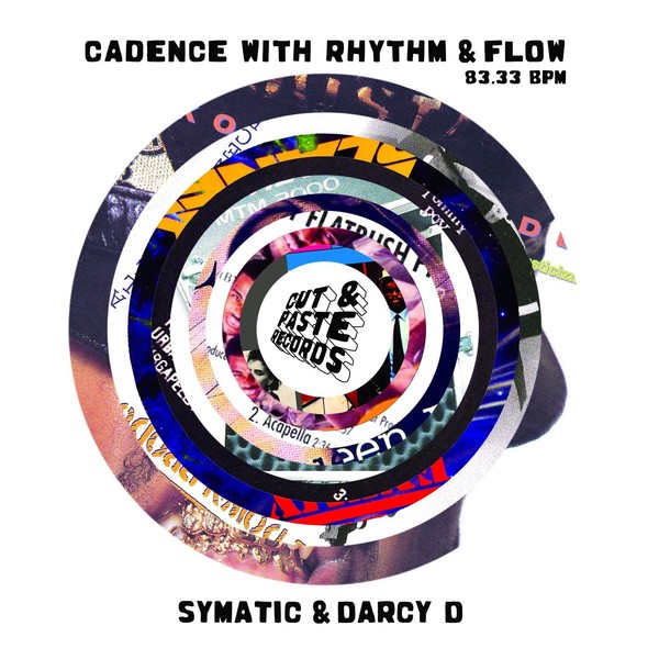 Cut & Paste Records - Combinations with Rhythm and Flow, Ultra Blue - Cover