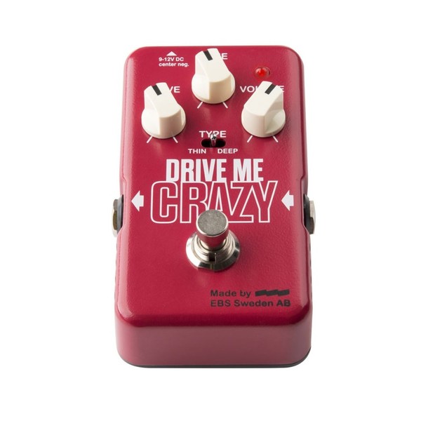 EBS-DMC Drive ME Crazy High Gain Distortion Main Image