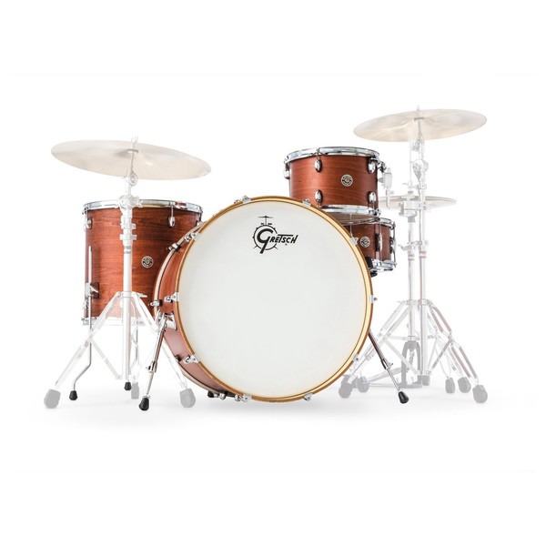 Gretsch Catalina Club Rock 24" 4 Pc Shell Pack, Satin Walnut Glaze