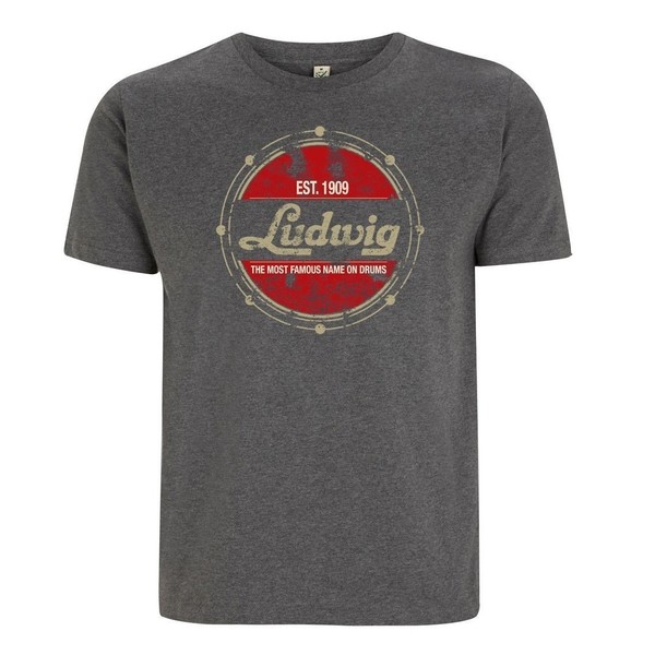 Ludwig Distressed Logo T-Shirt Woman's Medium - Main Image