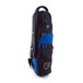 Fusion Premium Soprano Sax Gig Bag, Black and Blue