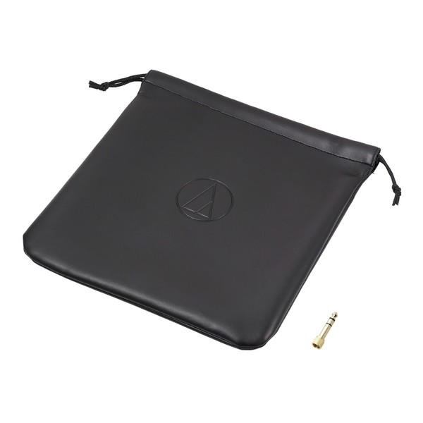 Audio Technica ATH-M60x Professional Monitor Headphones, Pouch and 1/4'' Adapter