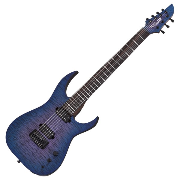 Schecter USA Keith Merrow KM7 MK-III Pro, Blue Crimson Pearl