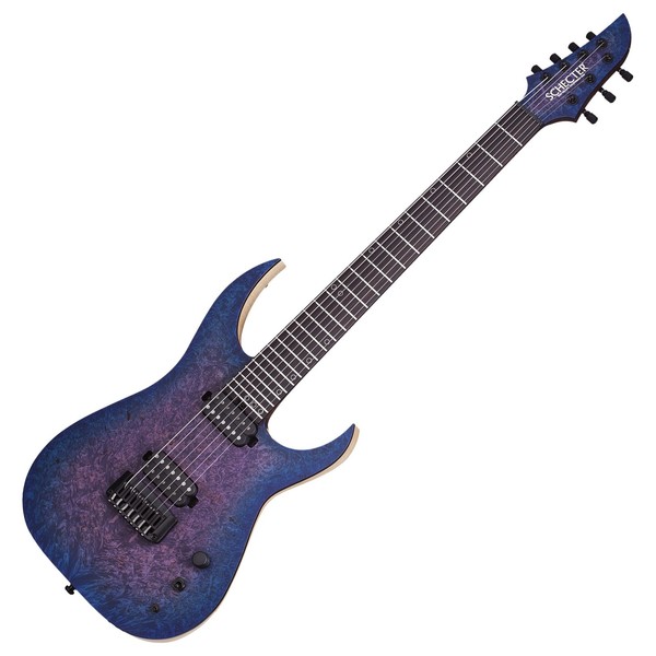 Schecter USA Keith Merrow KM7 MK-III Studio, Blue Crimson Pearl