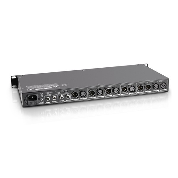 LD Systems MS828 8 Channel Rack Splitter Mixer Back