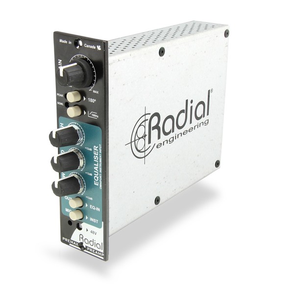 Radial Workhorse PreMax Channel Strip, Front Angled