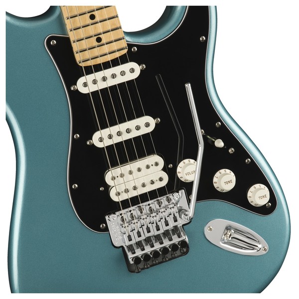 ギター Fender Player Strat FR HSS MN PWT Fender Player Stratocaster Floyd Rose HSS MN, Tidepool at Gear4music