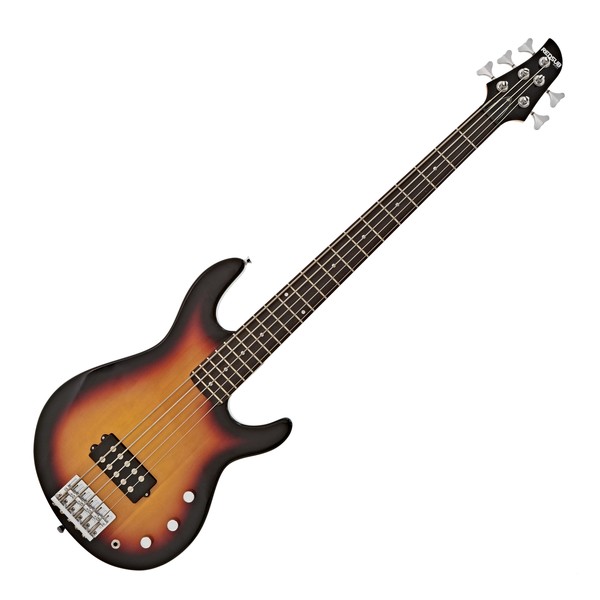 RedSub PK5 5 String Bass Guitar, Sunburst