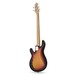 RedSub PK5 5 String Bass Guitar, Sunburst