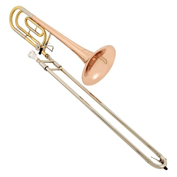 Conn Selmer 547TB Bb/F Tenor Trombone, Gold Brass Bell