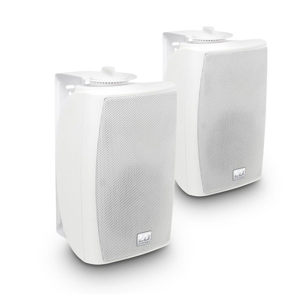 LD Systems Contractor 4'' Wall Mount 100V Speaker Pair, White