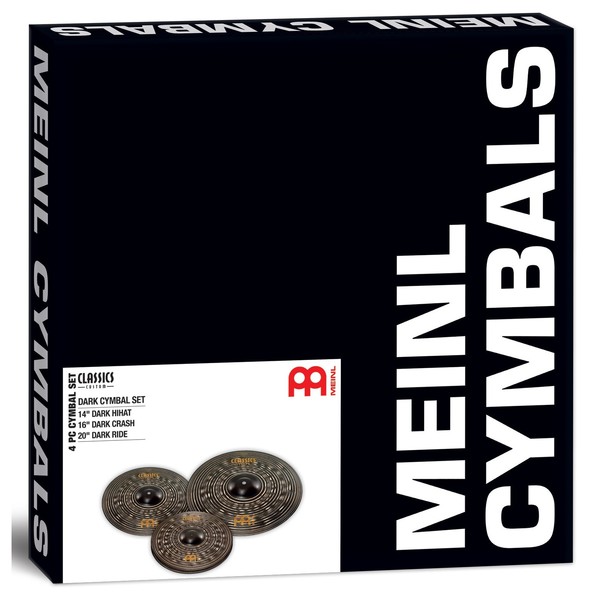  Meinl Classics Custom 14/16/20 Dark Cymbal Set box