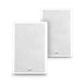 LD Systems Contractor Wall Mount Flat Speaker Pair, White